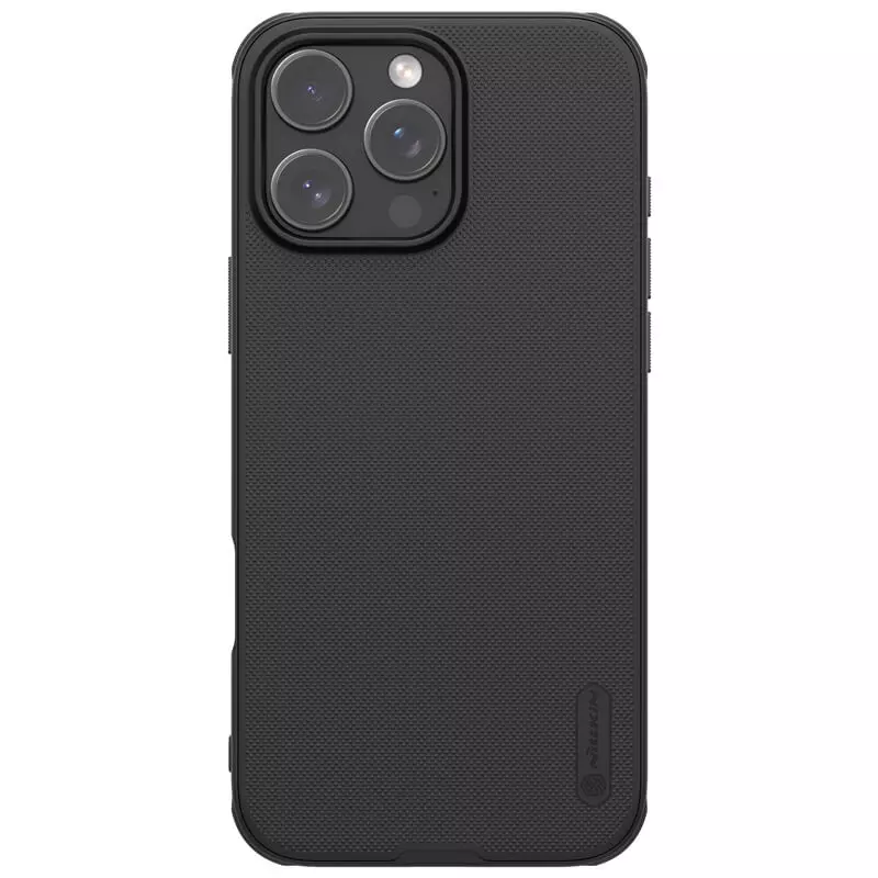 Husa Nillkin » iPhone 16 Pro Max, Frosted Series, PVC, Black