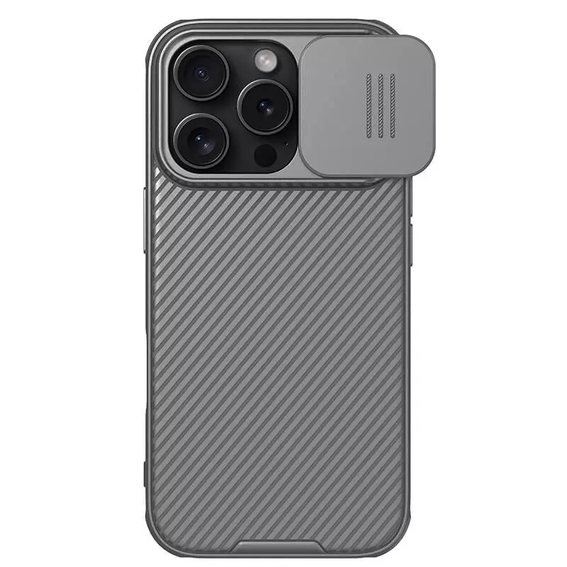 Husa Nillkin » iPhone 16 Pro Max, CamShield Pro, TPU, Gray