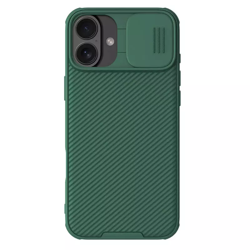 Husa Nillkin » iPhone 16 Plus, CamShield Pro, TPU, Deep Green