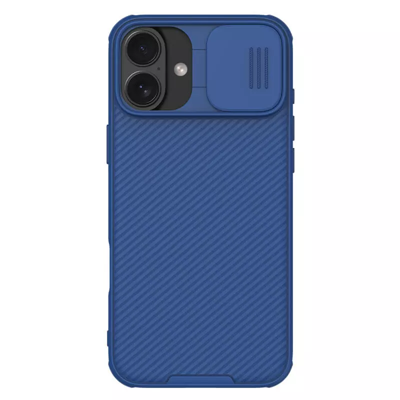 Husa Nillkin » iPhone 16 Plus, CamShield Pro, TPU, Blue