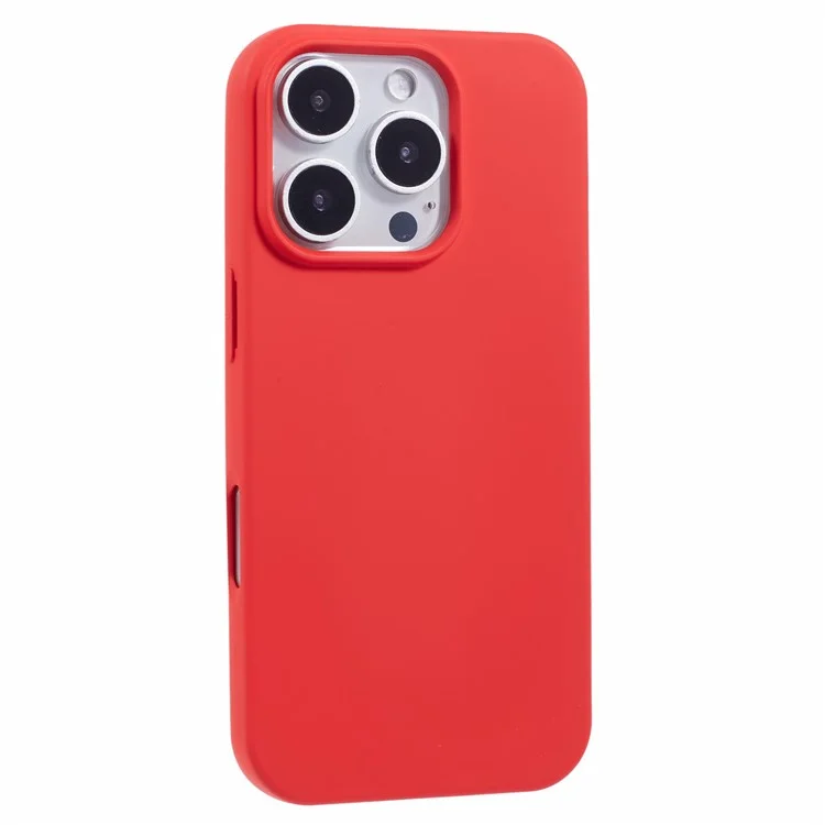 Husa Soft » iPhone 16 Pro Max, MicroFiber, TPU, Pure RED