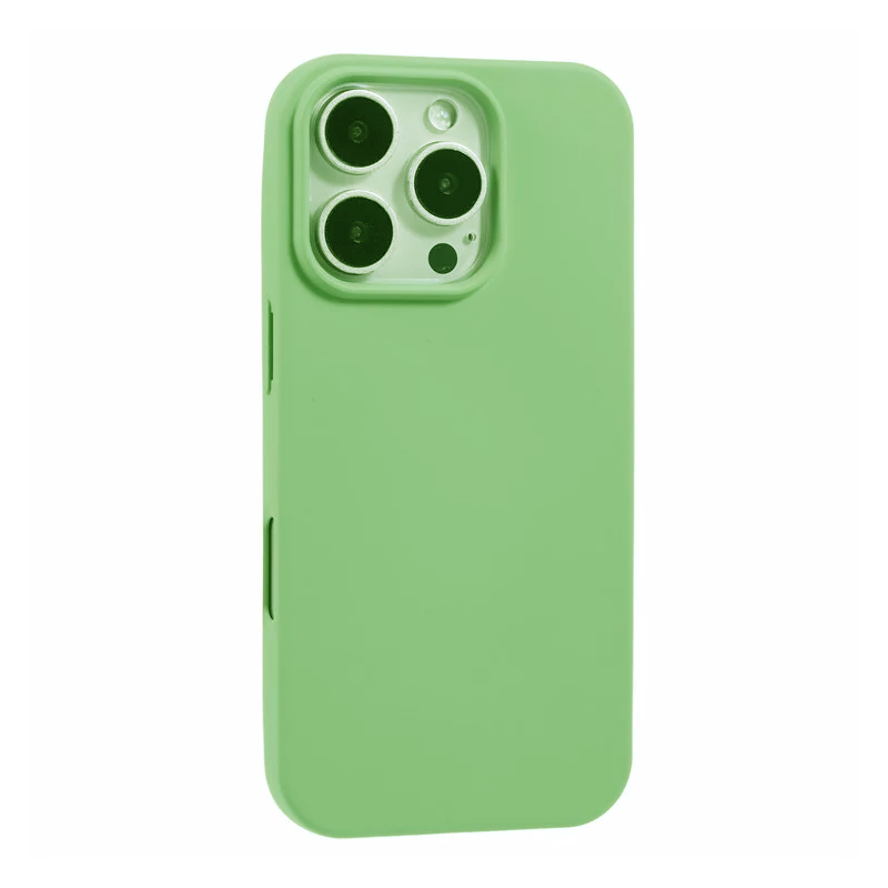 Husa Soft » iPhone 16 Pro, MicroFiber, TPU, Mint GREEN