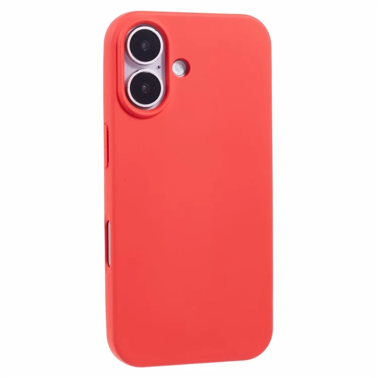 Husa Soft » iPhone 16, MicroFiber, TPU, Pure RED