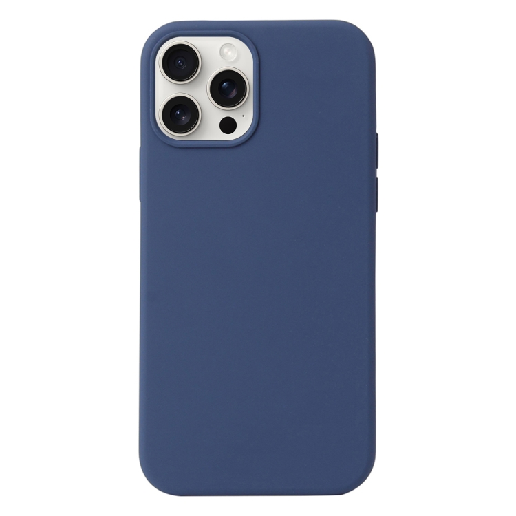 Husa X-Level Thin - iPhone 16 Pro Max - MicroFiber, Navy Blue