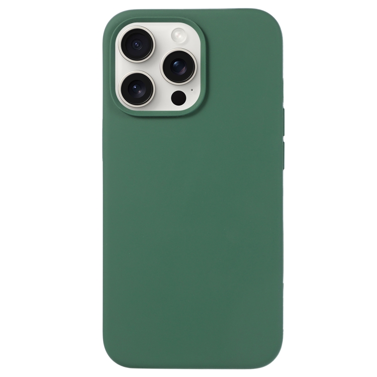 Husa X-Level Thin - iPhone 16 Pro Max - MicroFiber, Dark Green