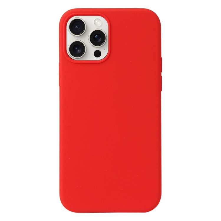 Husa X-Level Thin - iPhone 16 Pro Max - MicroFiber, Red