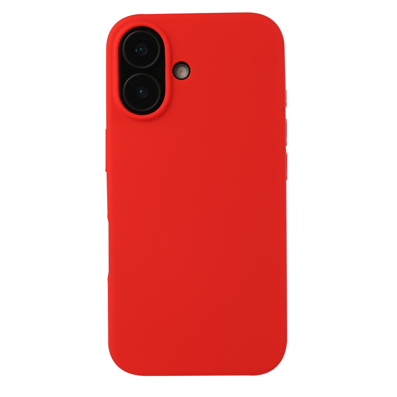 Husa X-Level Thin - iPhone 16 - MicroFiber, Red