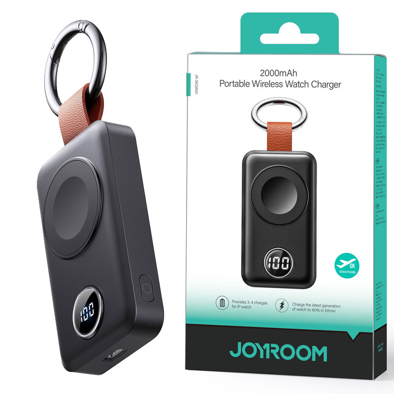 Joyroom (JR-WQW01) - Incarcator Wireless, 3W, Qi Charging, 2000 mAh, Black