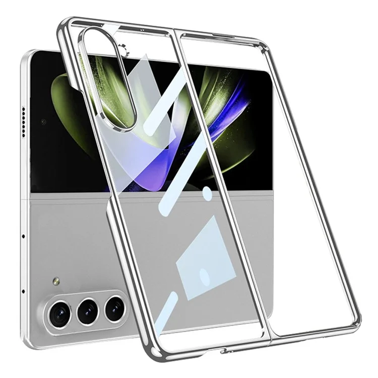 Husa Chrome » Samsung Z Fold6 (F956), Plastic Thin, Crystal, Silver