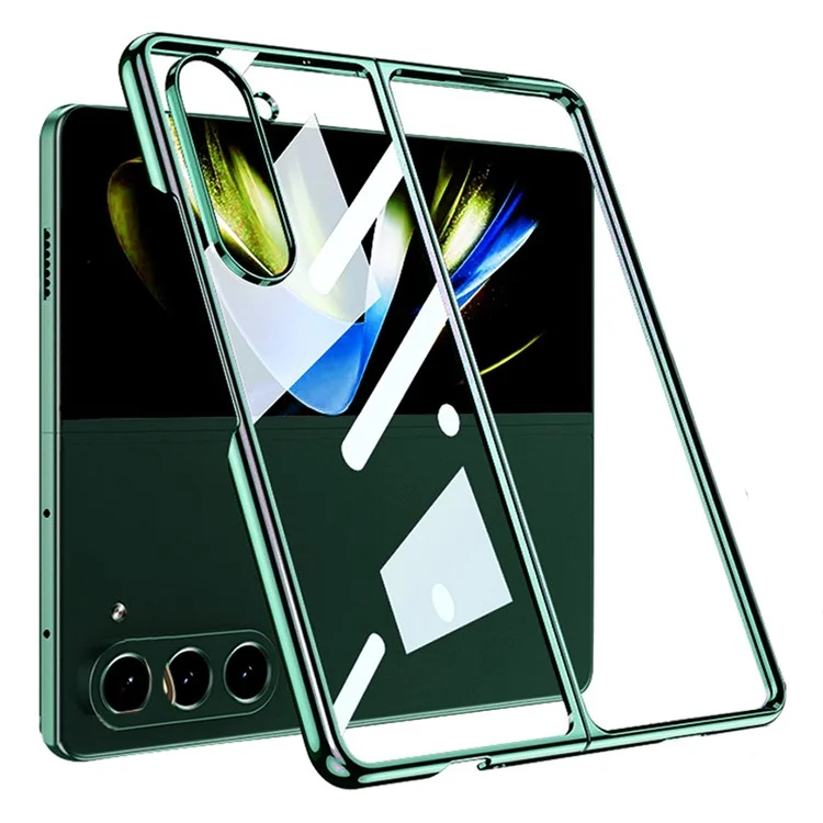 Husa Chrome » Samsung Z Fold6 (F956), Plastic Thin, Crystal, Green