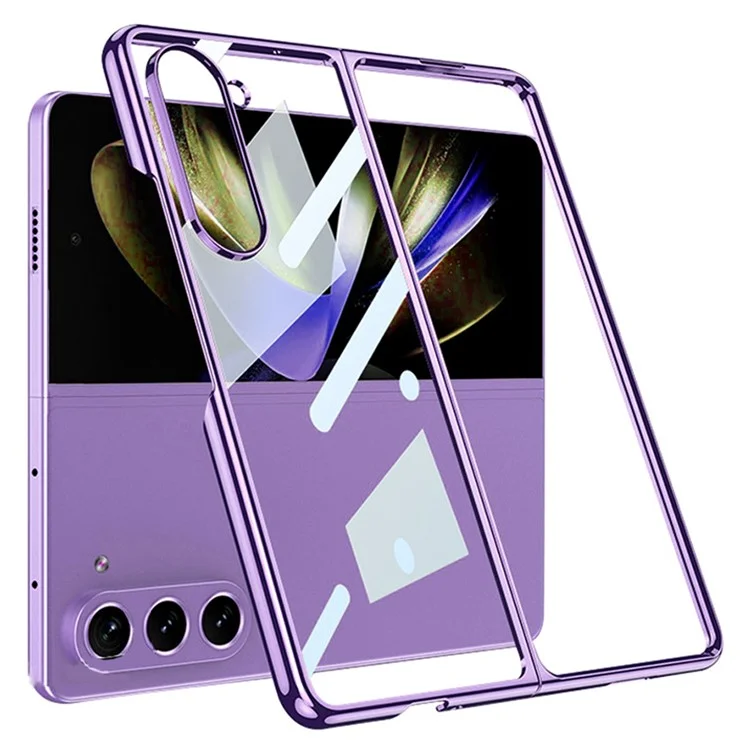 Husa Chrome » Samsung Z Fold6 (F956), Plastic Thin, Crystal, Purple