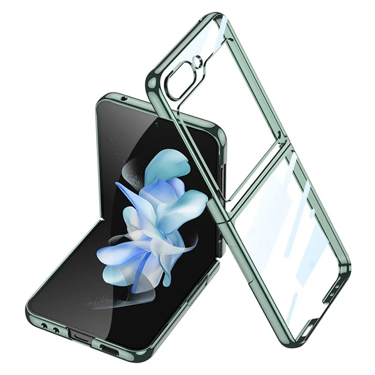 Husa Chrome » Samsung Z Flip6 (F741), Plastic Thin, Crystal, Green