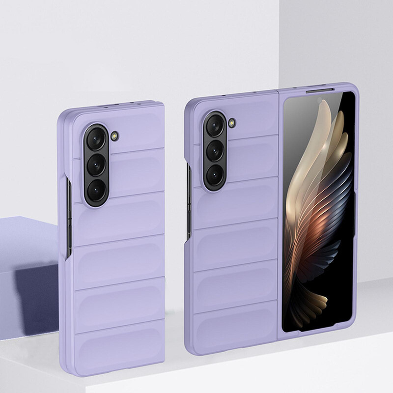Husa Stripe - Samsung Z Fold6 (F956) - Matte, ShockProof, Purple