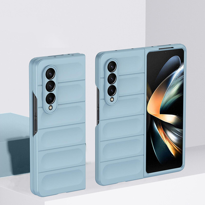 Husa Stripe - Samsung Z Fold6 (F956) - Matte, ShockProof, Blue Light