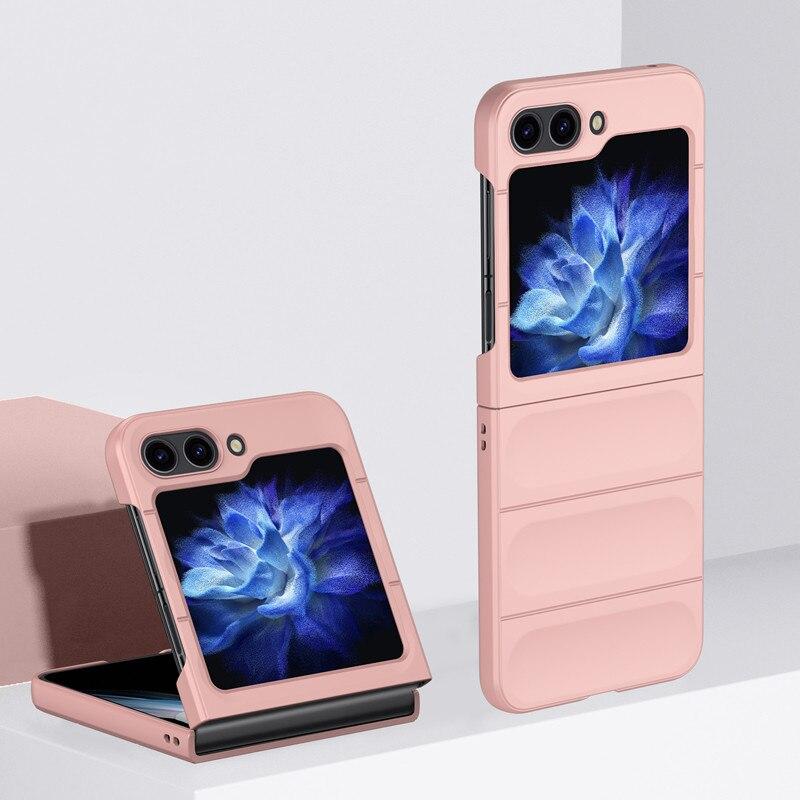 Husa Stripe - Samsung Z Flip6 (F741) - Matte, ShockProof | PINK