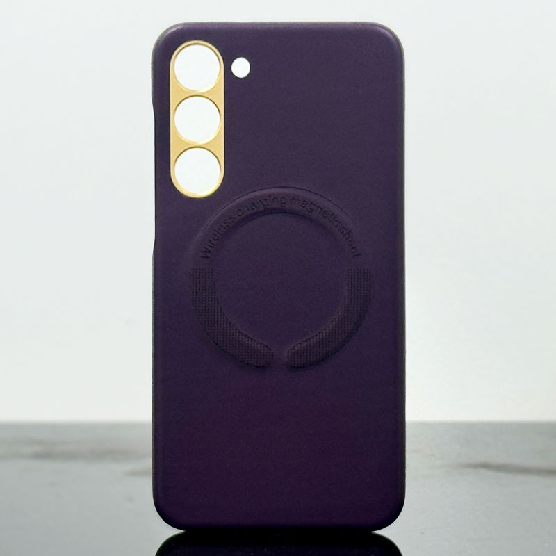 Husa Kraft » Samsung S23 (S911), MagCase, Eco-Leather, Purple