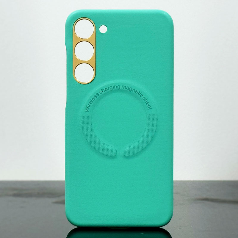 Husa Kraft » Samsung S23 (S911), MagCase, Eco-Leather, Turquoise