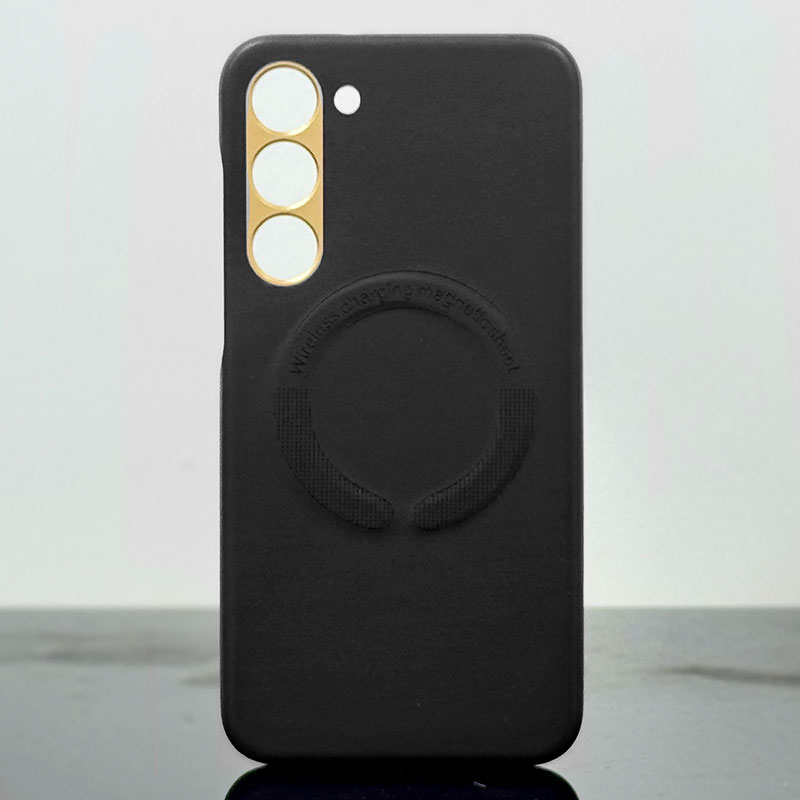 Husa Kraft » Samsung S23 Plus (S916), MagCase, Eco-Leather, Black