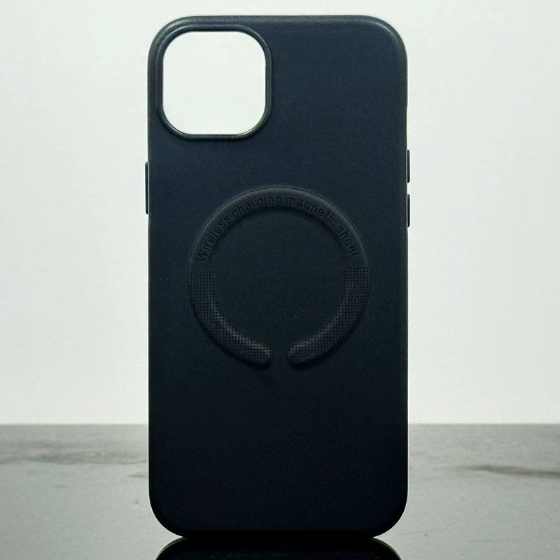 Husa Kraft » iPhone 15 Pro, MagCase, Eco-Leather, Black