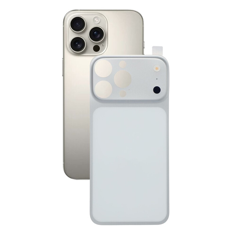 MX » Folie Spate S17 » iPhone 14 Pro, Full Cover, Transform Seria 17, FullGlue » SILVER
