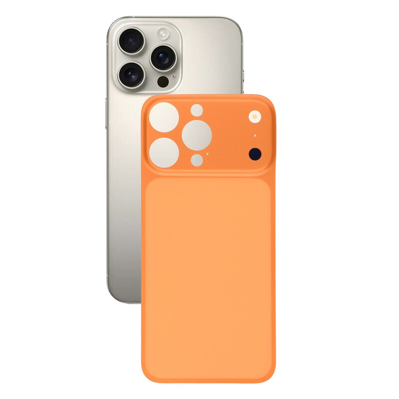 MX » Folie Spate S17 » iPhone 16 Pro, Full Cover, Transform Seria 17, FullGlue » ORANGE
