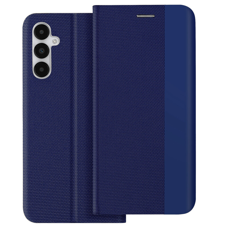 Husa Senso » Samsung A72 (A725), Flip Magnet, Shell, Navy Blue