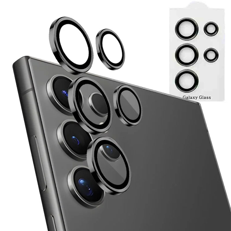 MX Full » Folie Camera » Samsung S24 Ultra - Full Cover, Clear/Black