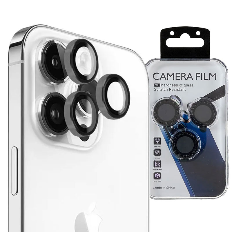 MX » Folie Camere » iPhone 13 Pro Max / 13 Pro - Lens KIT, Black