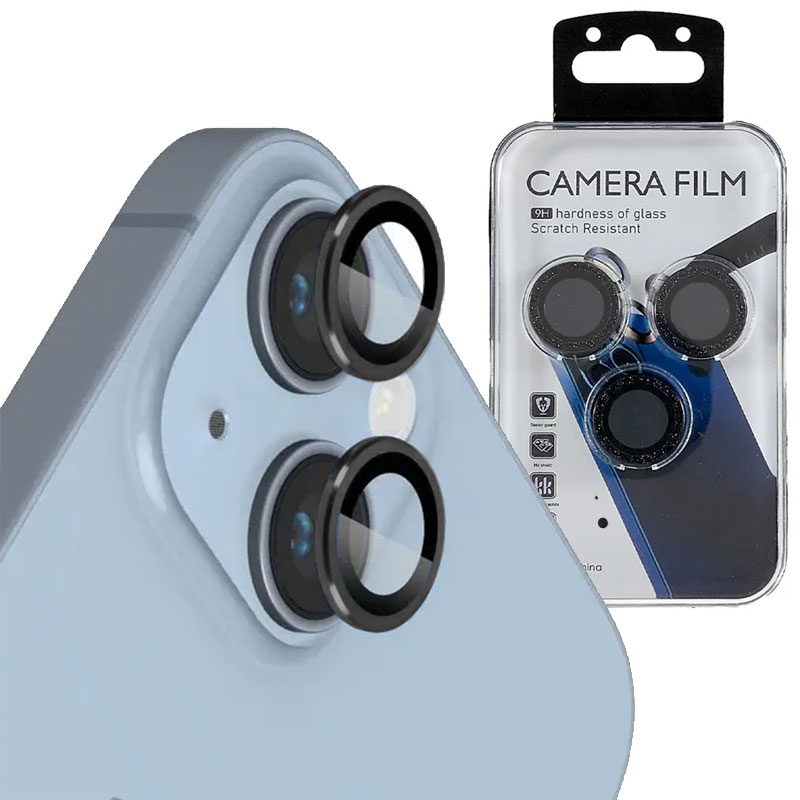 MX » Folie Camere » iPhone 15 Plus / 15 - Lens KIT, Black