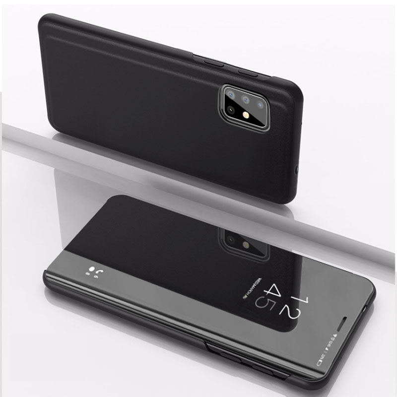 Husa Mirror » Huawei P40 Pro - Flip Stand, Black