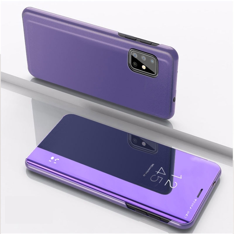 Husa Mirror » Huawei Y6 2019 - Flip Stand, Purple
