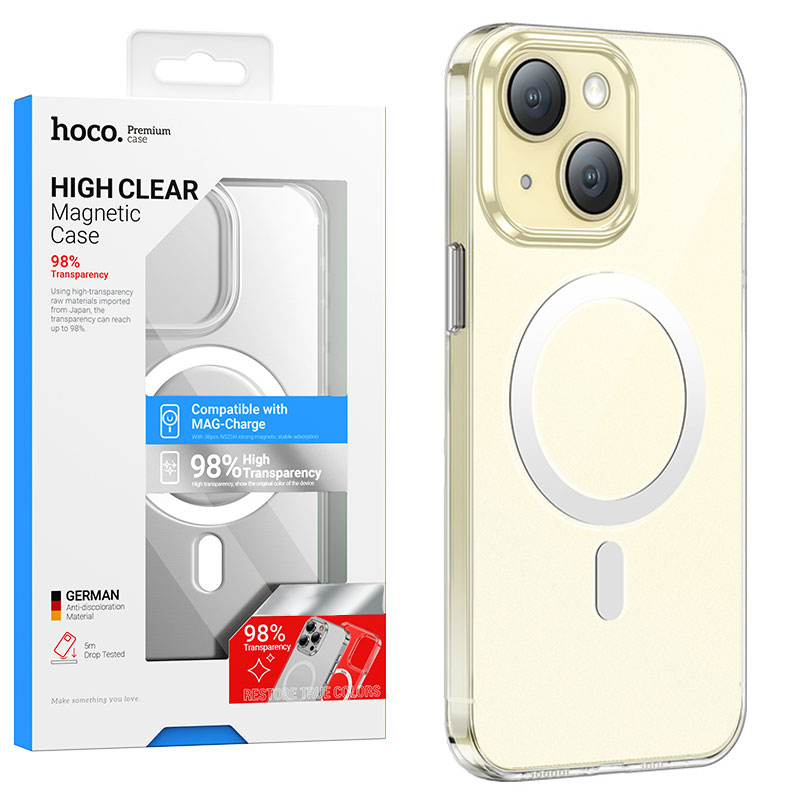 Husa Hoco (AS4) » iPhone 15 - MagSafe, Antidrop, UltraClear