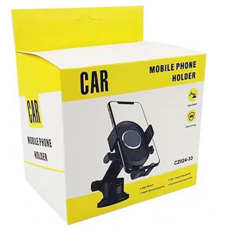 MX (CZ024) - Suport Auto, Magnetic, cu cleme, MultiAngle, brat telescopic, montaj Bord, Black