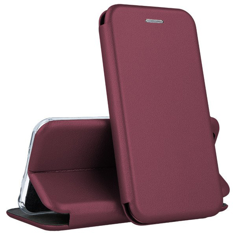 Husa Flip » Samsung A15 (A156) - Magnetic Shell, Bordo