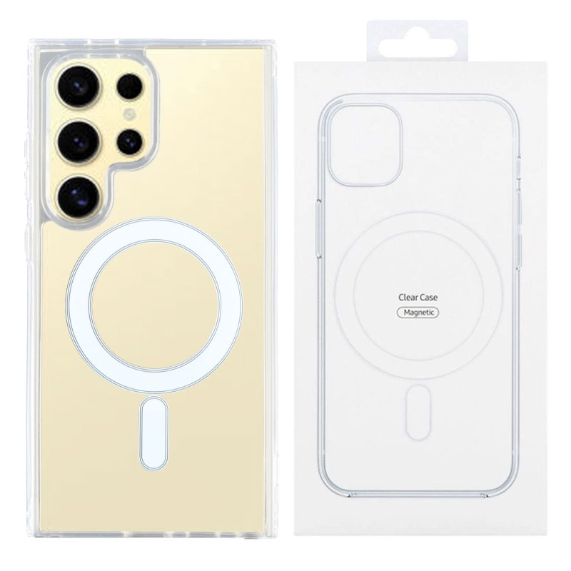 Husa SnapOn - Samsung S23 Ultra - MagSafe, AntiDrop Acryl, Clear