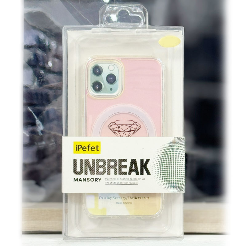 Husa iPefet Shift, iPhone 13 Pro Max, Kevlar Pattern, cu MagSafe, Acryl, Aurora Yellow