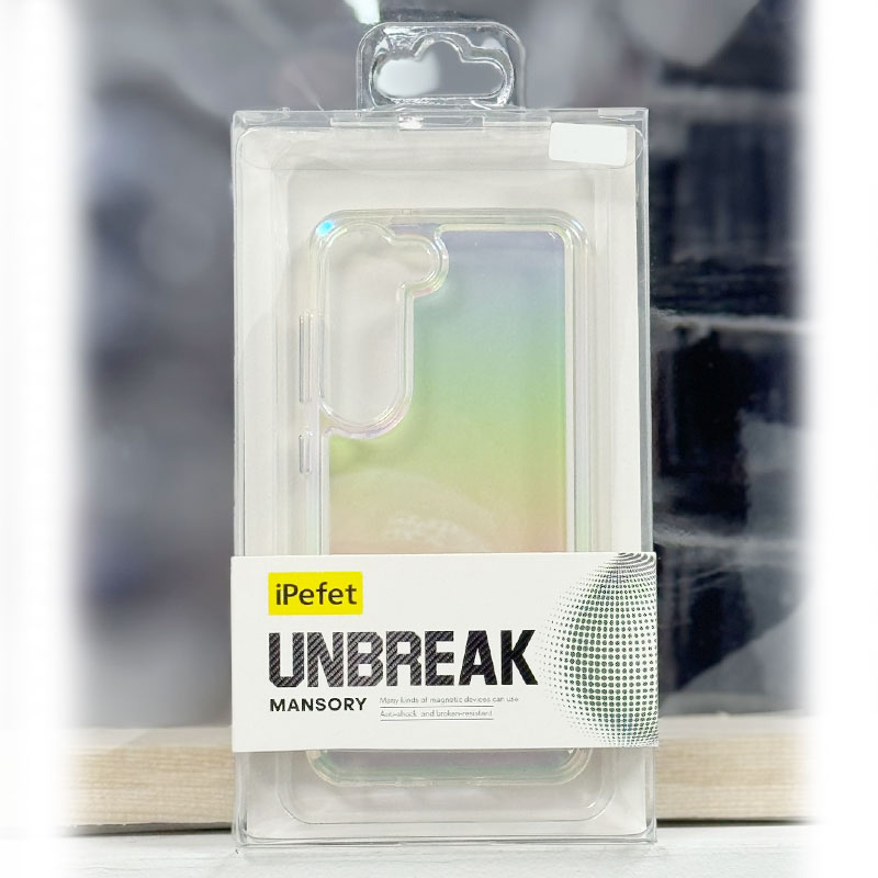 Husa iPefet Aurora, Samsung S22 (S901), AntiDrop, Acryl, Color Shift, Gradient