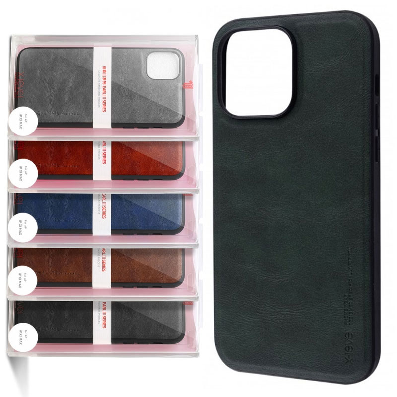 Husa X-Level Earl - Samsung S21 Plus (G996) - Eco-Leather PC | Green