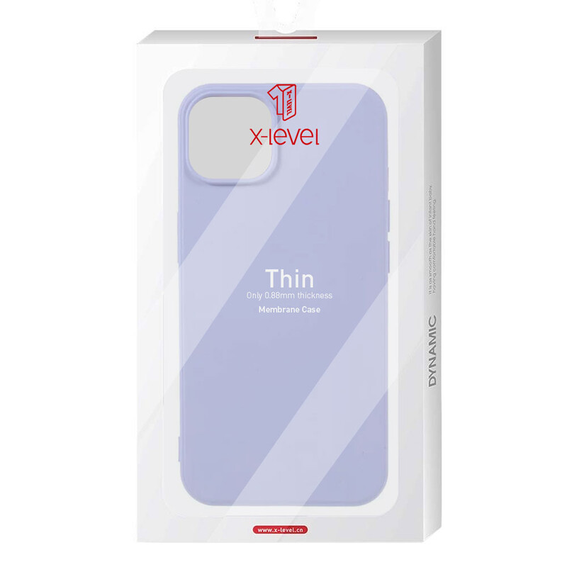 Husa X-Level Thin - iPhone 15 Pro Max - MicroFiber, Purple