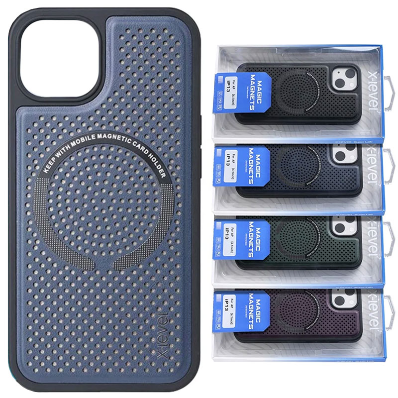 Husa X-Level Magic - iPhone 13 Pro - MagSafe, SoftTouch, Navy Blue