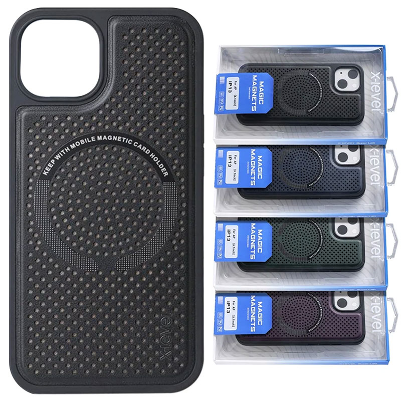 Husa X-Level Magic - iPhone 13 - MagSafe, SoftTouch, Black