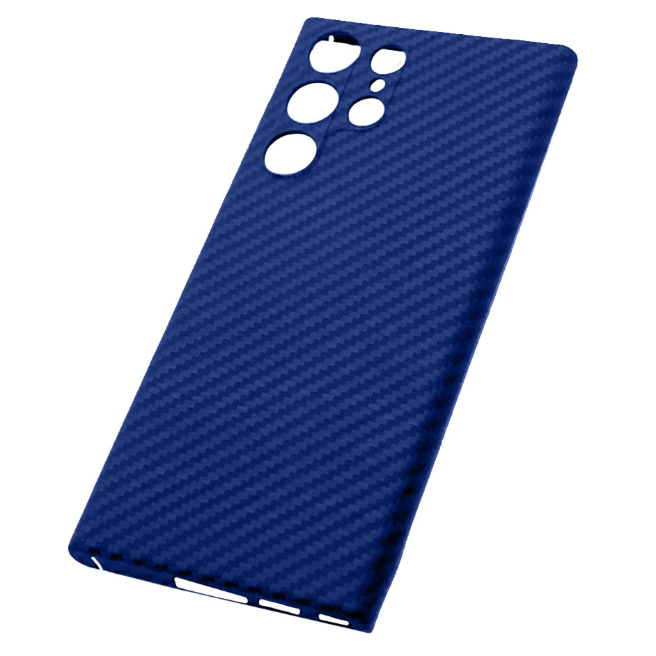 Husa Kevlar » Samsung S21 Ultra (G998), Aramid Fiber, UltraThin, Blue