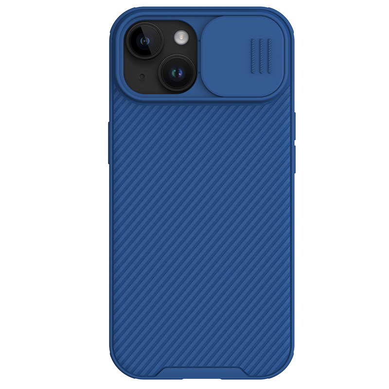 Husa Nillkin » iPhone 15 Plus, CamShield Pro, TPU, Blue