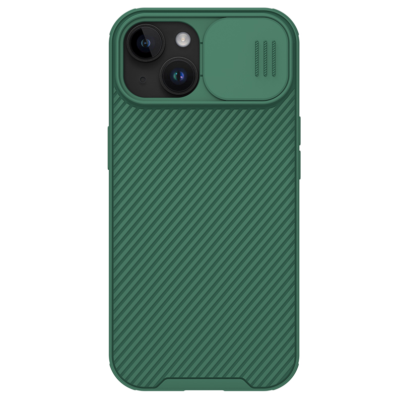 Husa Nillkin » iPhone 15 Plus, CamShield Pro, TPU, Deep Green