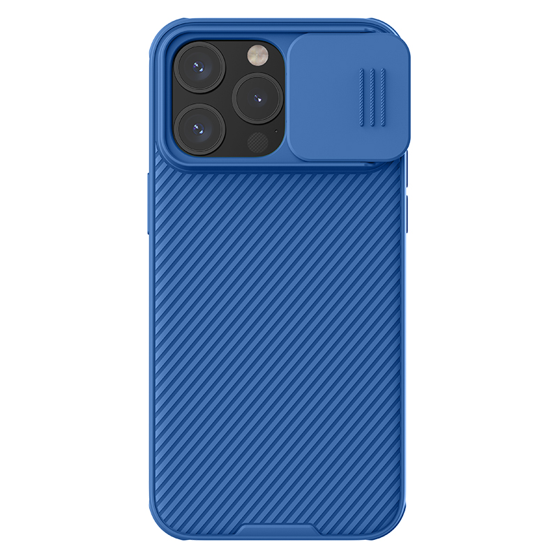 Husa Nillkin » iPhone 15 Pro, CamShield Pro, TPU, Blue