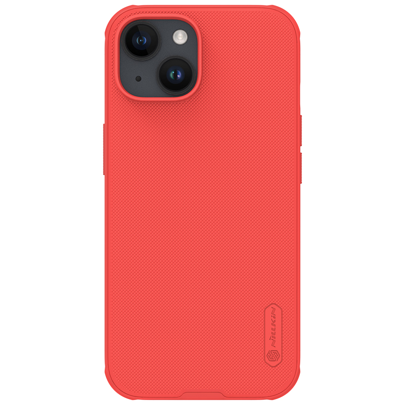 Husa Nillkin » iPhone 15, Frosted Series, PVC, Red