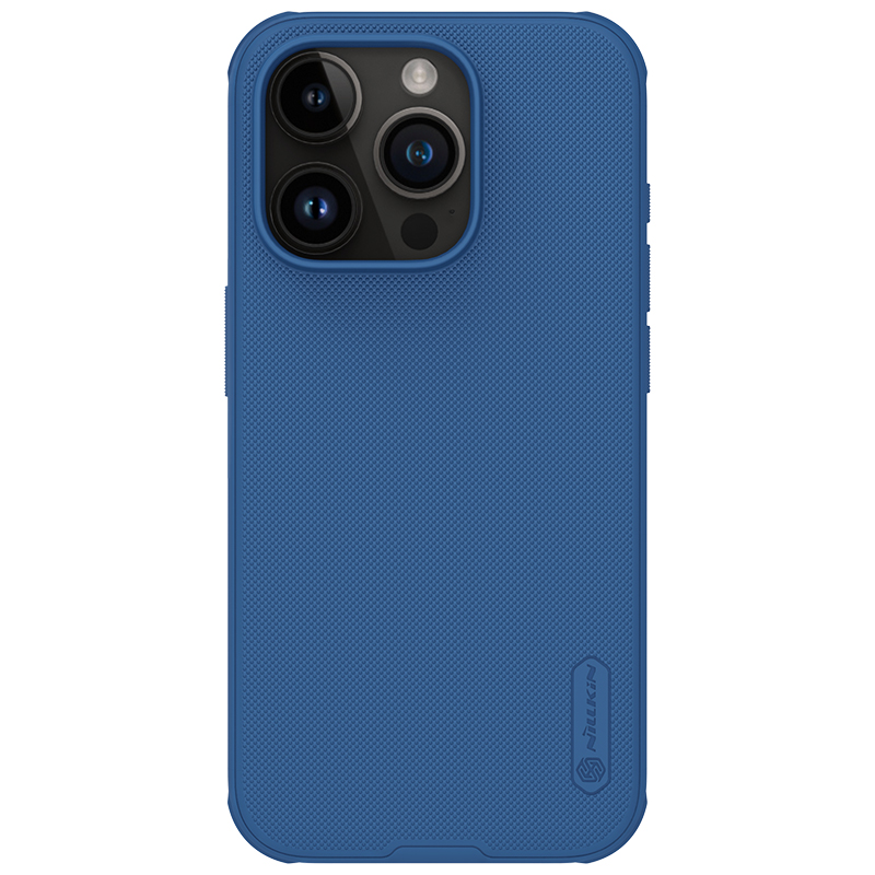 Husa Nillkin » iPhone 15 Pro Max, Frosted Series, PVC, Blue