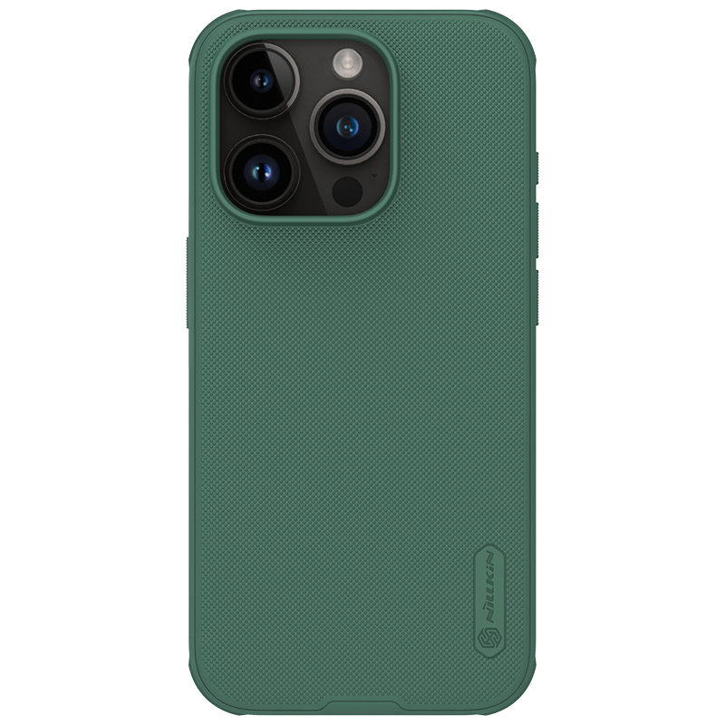 Husa Nillkin » iPhone 15 Pro Max, Frosted Series, PVC, Deep Green