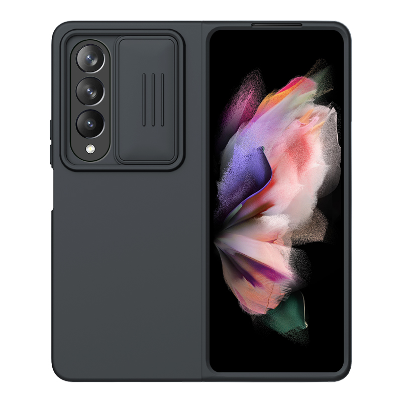 Husa Nillkin » Samsung Z Fold4 (F936), CamShield Silky, TPU, Black
