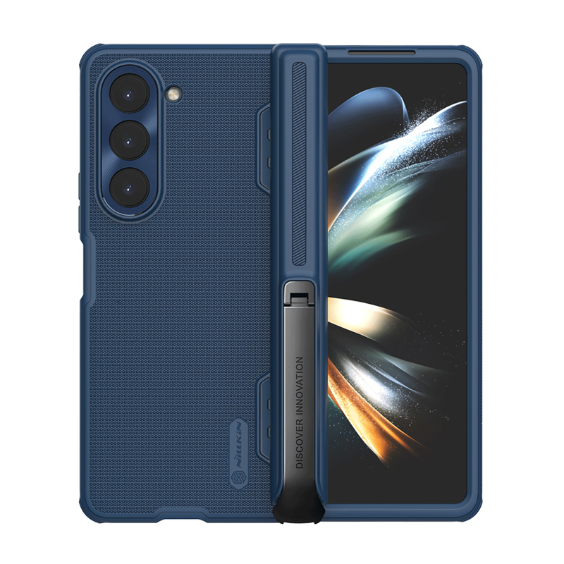 Husa Nillkin » Samsung Z Fold5 (F946), Frosted Series, PVC, Blue